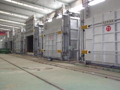 72吨电加热喷吹式铝卷材退火炉